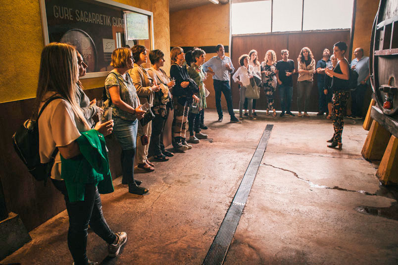 Excursión a una sidrería vasca (Transporte incluido)