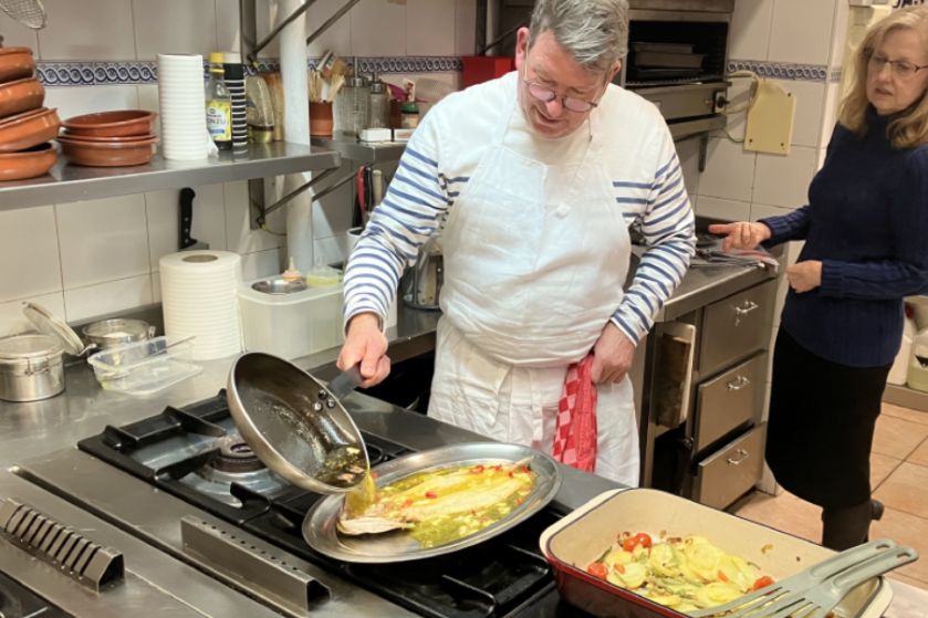 Repas dans une société gastronomique